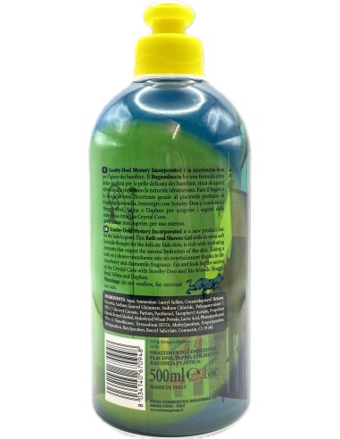 scooby doo bagnodoccia 500ml - fragola e camomilla - formula delicata: tuttocasashop.live: igiene e cura della persona