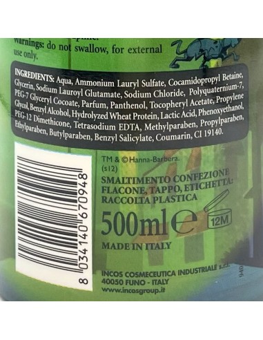 scooby doo bagnodoccia 500ml - fragola e camomilla - formula delicata: tuttocasashop.live: igiene e cura della persona