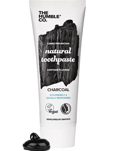 the humble dentifricio 75ml - natural toothpaste - charcoal - carbone: tuttocasashop.live: igiene e cura della persona