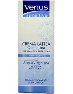 venus sensitive crema lattea quotidiana viso corpo 75ml - acqua virginiana: tuttocasashop.live: igiene e cura della persona