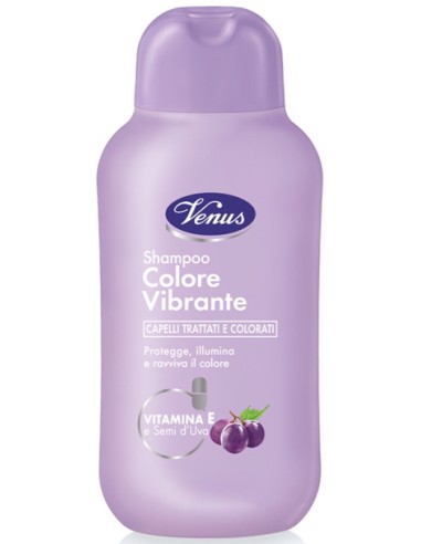 venus shampoo 250ml - colore vibrante - capelli trattati e colorati: tuttocasashop.live: igiene e cura della persona