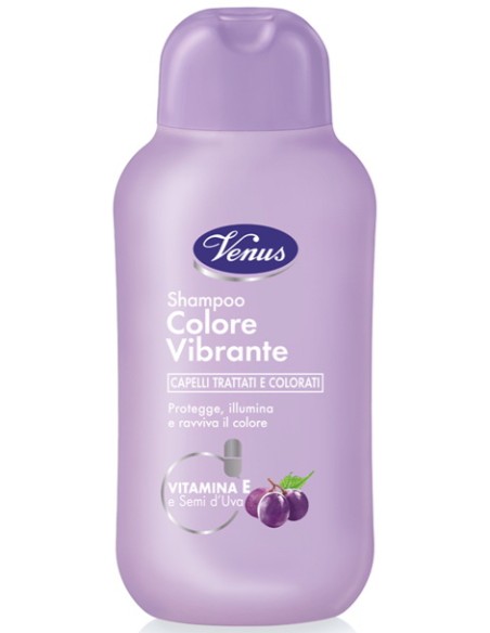 venus shampoo 250ml - colore vibrante - capelli trattati e colorati: tuttocasashop.live: igiene e cura della persona
