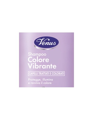 venus shampoo 250ml - colore vibrante - capelli trattati e colorati: tuttocasashop.live: igiene e cura della persona