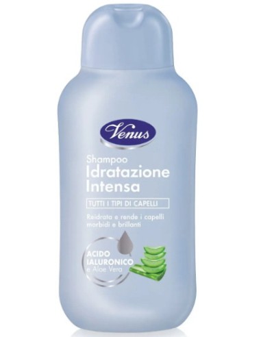 venus shampoo 250ml - idratazione intensa - acido ialuronioco - aloe vera: tuttocasashop.live: igiene e cura della persona