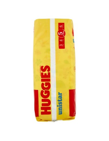 huggies unistar - 14 pannolini taglia 5 junior 11-25 kg: tuttocasashop.live: igiene e cura della persona