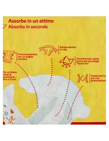 huggies unistar - 14 pannolini taglia 5 junior 11-25 kg: tuttocasashop.live: igiene e cura della persona