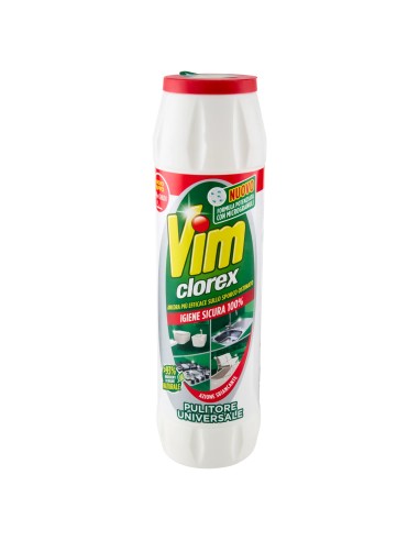 vim clorex detergente in polvere per superfici - 750g: tuttocasashop.live: pulizia e cura della casa