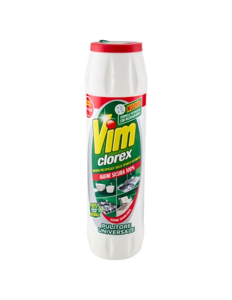 vim clorex detergente in polvere per superfici - 750g: tuttocasashop.live: pulizia e cura della casa