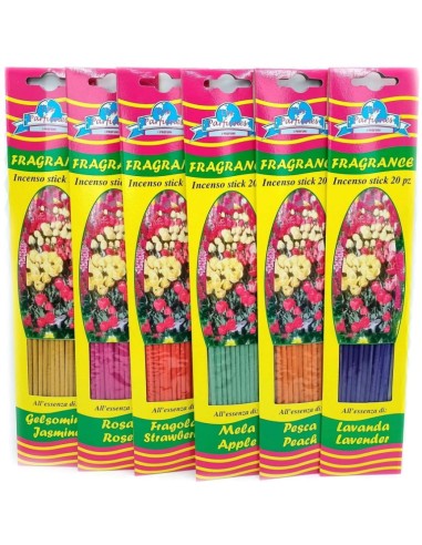 les parfumes incensi - incenso stick 20 pezzi - fragola - strawberry: tuttocasashop.live: pulizia e cura della casa