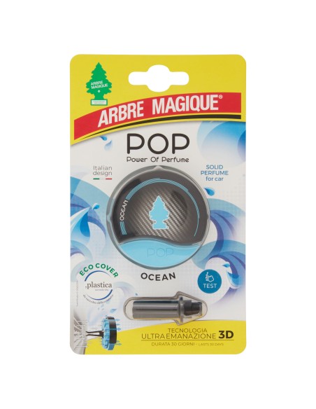 arbre magique pop power of perfume - deodorante per auto - ocean: tuttocasashop.live: pulizia e cura della casa