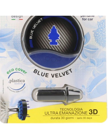 arbre magique pop power of perfume - deodorante per auto - blue velvet: tuttocasashop.live: pulizia e cura della casa