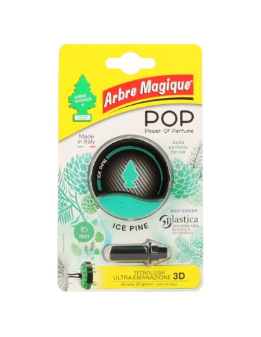 arbre magique pop power of perfume - deodorante per auto - ice pine: tuttocasashop.live: pulizia e cura della casa
