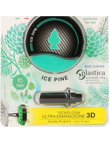 arbre magique pop power of perfume - deodorante per auto - ice pine: tuttocasashop.live: pulizia e cura della casa