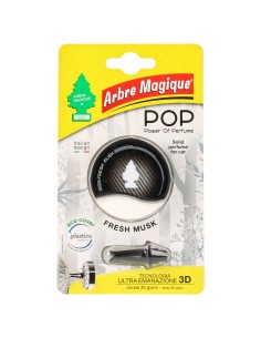 arbre magique pop power of perfume - deodorante per auto - fresh musk: tuttocasashop.live: pulizia e cura della casa