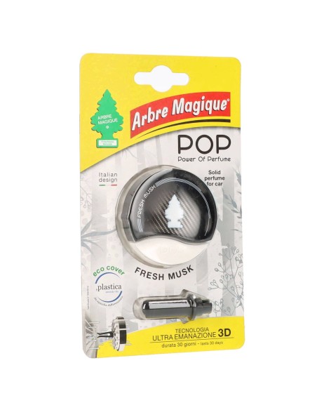 arbre magique pop power of perfume - deodorante per auto - fresh musk: tuttocasashop.live: pulizia e cura della casa