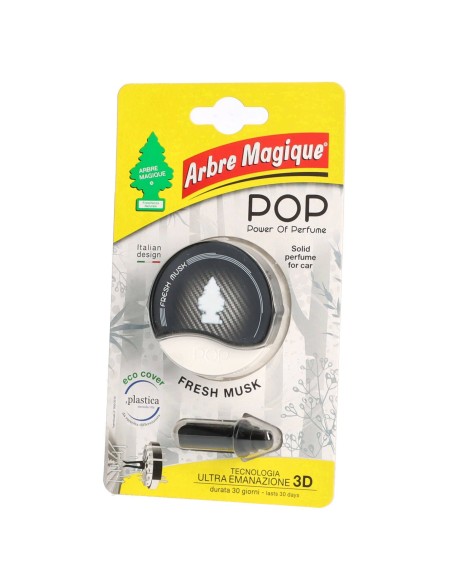 arbre magique pop power of perfume - deodorante per auto - fresh musk: tuttocasashop.live: pulizia e cura della casa