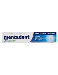 mentadent dentifricio 75ml - protezione famiglia - igiene quotidiana: tuttocasashop.live: igiene e cura della persona