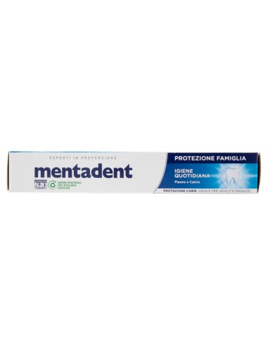 mentadent dentifricio 75ml - protezione famiglia - igiene quotidiana: tuttocasashop.live: igiene e cura della persona