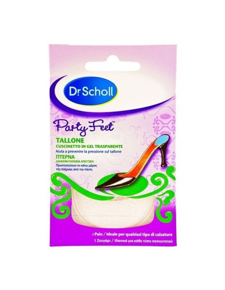 dr.school party feet tallone - cuscinetto in gel trasparente: tuttocasashop.live: igiene e cura della persona