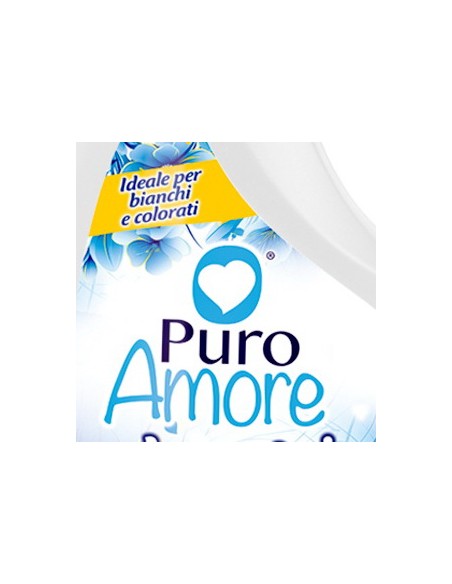 puro amore detersivo liquido lavatrice 45 lavaggi 2025ml - igienizzante blu: tuttocasashop.live: prodotti per bucato e tessuti