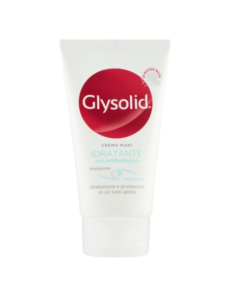 glysolid crema mani tubo 75ml - idratante con antibatterico: tuttocasashop.live: igiene e cura della persona