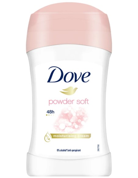 dove deodorante stick 40ml - 48h no alcool - powder soft: tuttocasashop.live: igiene e cura della persona