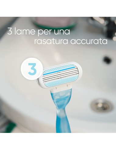 gillette venus smooth start xl - 10 testina ricambio tripla lama: tuttocasashop.live: igiene e cura della persona