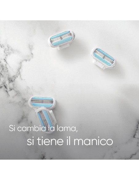 gillette venus smooth start xl - 10 testina ricambio tripla lama: tuttocasashop.live: igiene e cura della persona