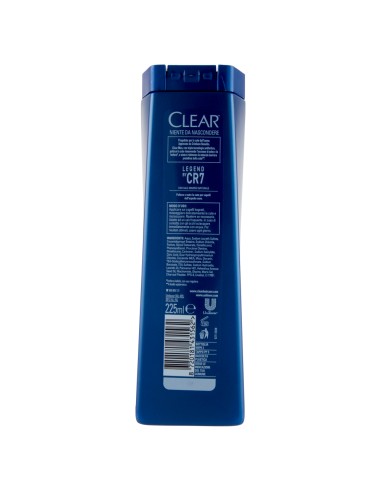 clear shampoo antiforfora 225ml - nutriente legend by cr7 cristiano ronaldo: tuttocasashop.live: igiene e cura della persona