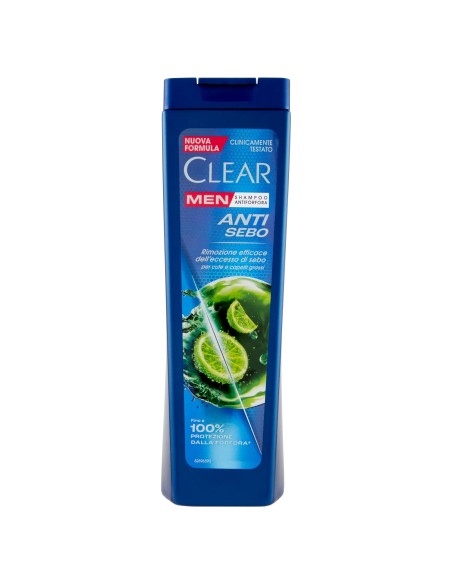 clear shampoo antiforfora 225ml - anti sebo - per capelli e cute grassa: tuttocasashop.live: igiene e cura della persona
