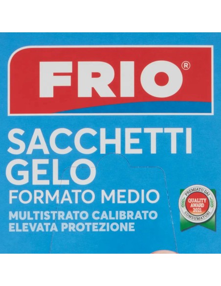 frio sacchi gelo formato medio - 3 litri - 23x32cm - 20 pezzi: tuttocasashop.live: carta & monouso