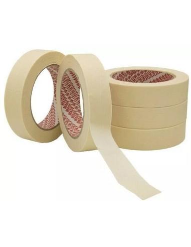 lc nastro adesivo di carta 25mm x 50 metri - gommata incollante a solvente: tuttocasashop.live: altro - bazar
