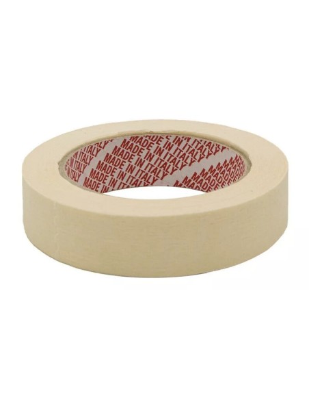 lc nastro adesivo di carta 25mm x 50 metri - gommata incollante a solvente: tuttocasashop.live: altro - bazar