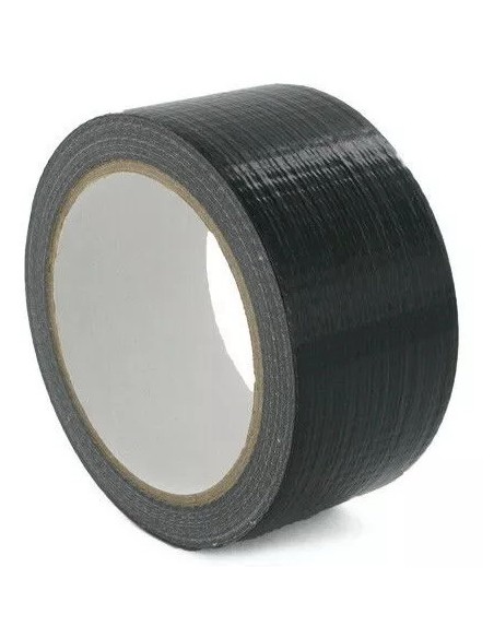 lc nastro adesivo telato extra resistente - 50mm x 25 metri - nero: tuttocasashop.live: altro - bazar