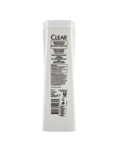 clear shampoo antiforfora - 225ml - sport - idratazione quotidiana: tuttocasashop.live: igiene e cura della persona