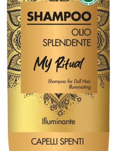 splend'or shampoo 300ml - olio splendente my ritual - capelli spenti: tuttocasashop.live: igiene e cura della persona