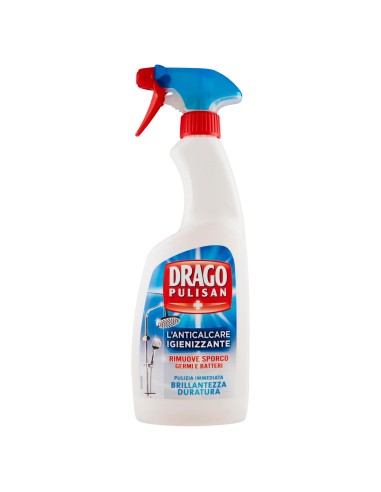 drago pulisan detergente anticalcare igienizzante spray - 600ml: tuttocasashop.live: pulizia e cura della casa