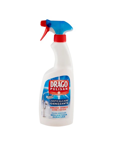 drago pulisan detergente anticalcare igienizzante spray - 600ml: tuttocasashop.live: pulizia e cura della casa