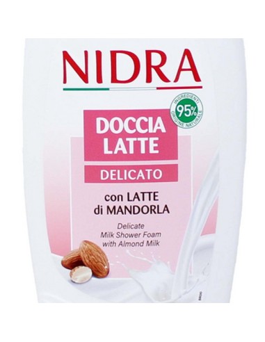 nidra docciaschiuma 250ml - doccia latte - delicato - con latte di mandorla: tuttocasashop.live: igiene e cura della persona