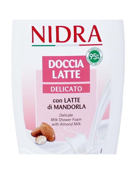 nidra docciaschiuma 250ml - doccia latte - delicato - con latte di mandorla: tuttocasashop.live: igiene e cura della persona