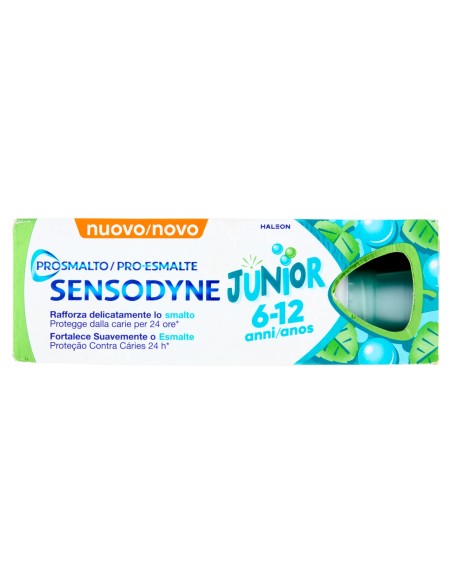 sensodyne dentifricio - 75ml - prosmalto junior 6-12 anni: tuttocasashop.live: igiene e cura della persona