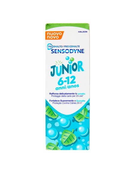 sensodyne dentifricio - 75ml - prosmalto junior 6-12 anni: tuttocasashop.live: igiene e cura della persona