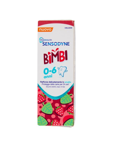 sensodyne dentifricio - 75ml - prosmalto kids 0-6 anni: tuttocasashop.live: igiene e cura della persona