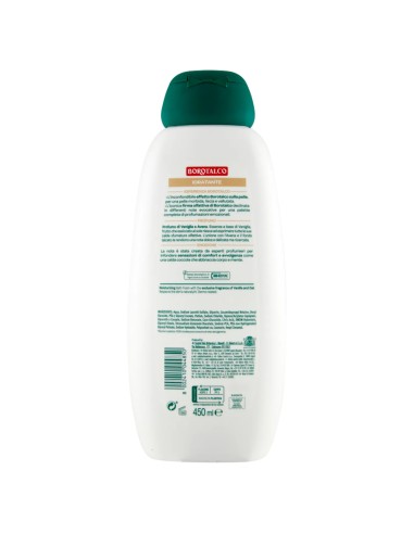 borotalco bagnoschiuma - 450ml - idratante - vaniglia e avena: tuttocasashop.live: igiene e cura della persona