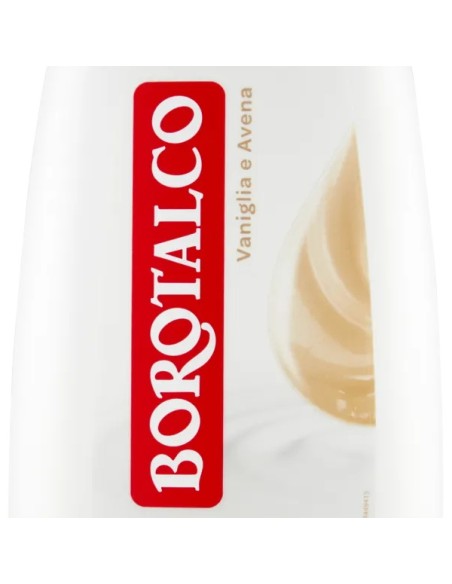 borotalco bagnoschiuma - 450ml - idratante - vaniglia e avena: tuttocasashop.live: igiene e cura della persona