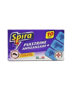 spira piastrine insetticida - 10 pezzi - antizanzare - zanzaricida: tuttocasashop.live: pulizia e cura della casa