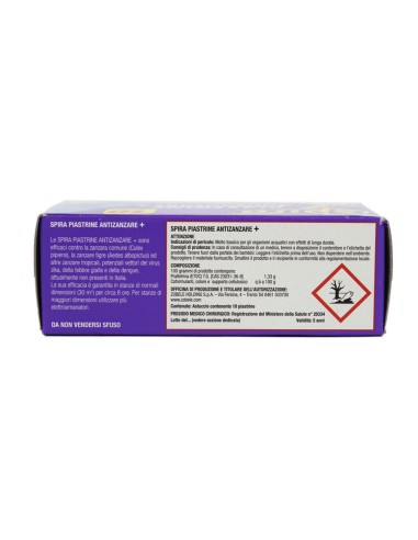 spira piastrine insetticida - 10 pezzi - antizanzare - zanzaricida: tuttocasashop.live: pulizia e cura della casa