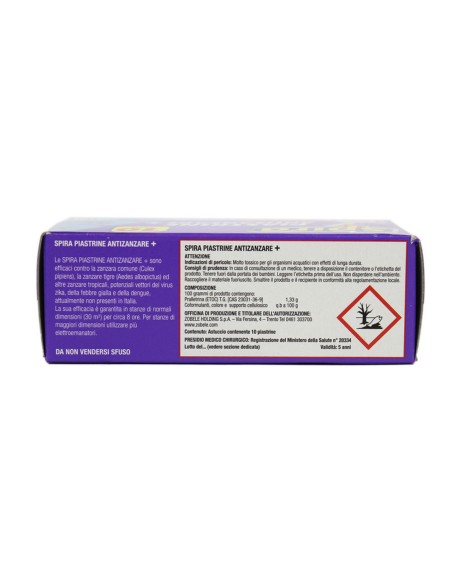 spira piastrine insetticida - 10 pezzi - antizanzare - zanzaricida: tuttocasashop.live: pulizia e cura della casa
