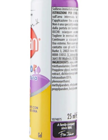 autan dopopuntura spray 25ml - junior 6m+ - sollievo immediato rinfrescante: tuttocasashop.live: igiene e cura della persona