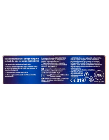 kukident plus crema adesiva - 35g - sigillo antibatterico anti-infiltrazioni: tuttocasashop.live: igiene e cura della persona